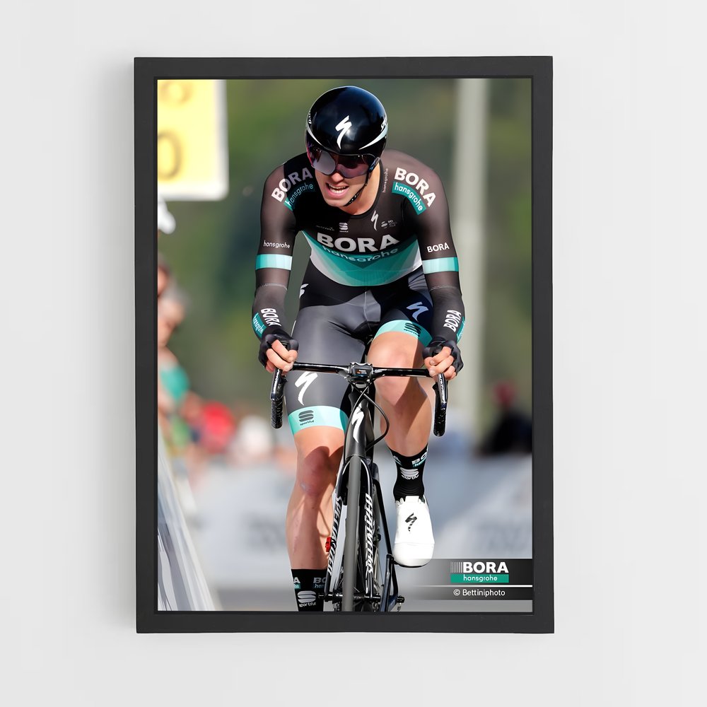Poster À Vélo dans les Alpes – affiche Cyclisme (vue 2)